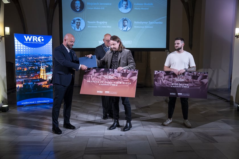 Uroczystość wręczenia nagród - Kulinarne Grand Prix Wrocławia